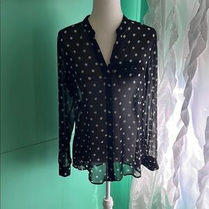 Kut from the Kloth polka dot button down